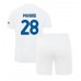 Inter Milan Benjamin Pavard #28 Babykleding Uitshirt Kinderen 2023-24 Korte Mouwen (+ korte broeken)